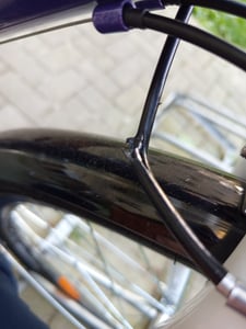 26 Zoll Fahrrad 21-Gang Shimano Schaltung mit Beleuchtung nach STVO Türkis Doppelrahmen Kunden-Foto 15