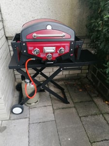 Grillschutzhüllen Grill Gasgrill Abdeckhaube Grillabdeckung Abdeckung Grillhaube Regenschutz Schutzhülle Abdeckplane Outdoor BBQ (145x61x117cm) Kunden-Foto 1