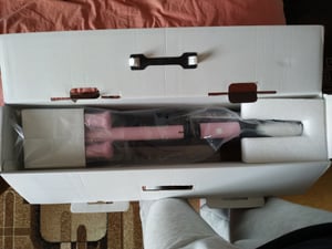 Detská kolobežka LUMI RIDE dvojkolesová kolobežka s LED kolieskami, zadné brzdy, nastaviteľná výška, nosnosť do 50 kg, skladacia ružová Sun Baby Fotografia od zákazníka č. 1