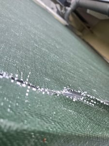 Abdeckplanen G.F. Premium Line 140g/m2 Weiß 1,5m x 2m = 3m2 zum universellen Gebrauch mit Metallösen Kunden-Foto 1