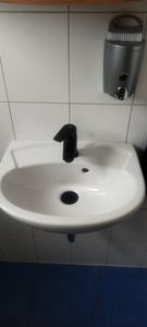 CECIPA MAX Bad Wasserhahn Einhebel-Waschtischmischer mit Ablaufhebel  Chrom Messing Kunden-Foto 1