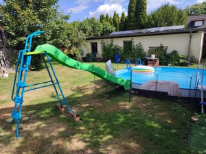 Rutsche mit 5 Stufen  Grün 300 cm Kunden-Foto 1