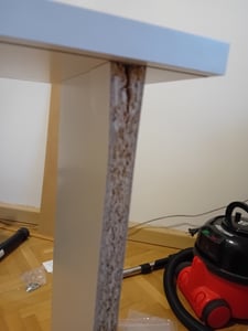 Hochbett 90x200 mit 2 Schubladen Etagenbett mit Rausfallschutz und Lattenrost, umbaubar in zwei Kinderbetten, aus Vollholz massiv in weiß, Kinderbett Funktionsbett Kunden-Foto 2