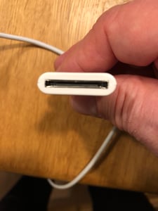 Adapter Kabel 8 pin Stecker auf 30 pol Buchse passend für Apple iPad iPhone 5/5S/6/6S/Plus Kunden-Foto 1