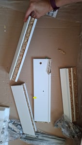 Schreibtisch >Monaco 2< in Eiche aus Holzwerkstoff - 135x74x58cm (BxHxT) Kunden-Foto 2