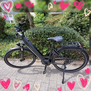 PROPHETE GENIESSER 4.0 Damen City E-Bike 28" | AEG ComfortDrive II Mittelmotor 70 Nm, 600 Wh Akku, bis 170 km Reichweite Kunden-Foto 1