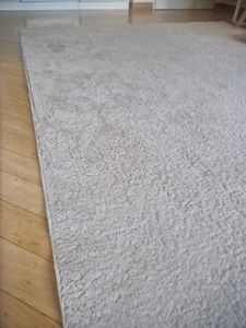 TT Home Wohnzimmer Teppich Kurzflor Anti-Rutsch Rückseite Unifarben Modern Waschbar Größe 160x220 cm Kunden-Foto 19