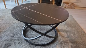 Stolik kawowy Vicco Calgary Czarny 79.5 x 46 cm z dużą powierzchnią roboczą, Model 41526 Zdjęcie produktu od klienta nr 2
