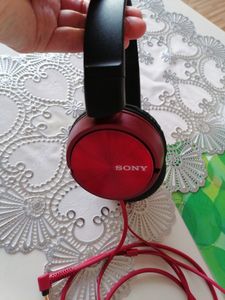 Sony MDR-ZX310, Kábel, 10 - 24000 Hz, Hudba, 125 g, Slúchadlá, Červená Fotografia od zákazníka č. 3