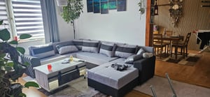 CHIEF U – Ecksofa Couchgarnitur in U-Form mit Schlaffunktion & Bettkasten Wohnlandschaft Kunden-Foto 1