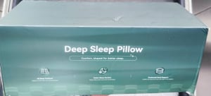 NicePlus Nackenstützkissen Memory Foam, kühlend, 62 x 35 cm, Blau Kunden-Foto 7