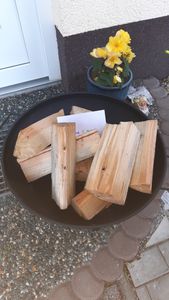 Palenisko ogrodowe ognisko do grilla 58cm uchwyty Zdjęcie produktu od klienta nr 1