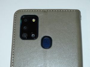 Handy Tasche für Samsung Galaxy S5 Schutz Hülle Handyhülle mit Blumenmuster Klapp Hülle mit Standfunktion und Kartenfächer Farbe: Blau Kunden-Foto 8