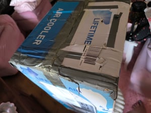 JUNG TVE25 Mobiles Klimagerät mit Wasserkühlung, leise, inkl. Fernbedienung + Timer, Kühlender Ventilator ohne Abluftschlauch, für Zimmer, kompaktes Kunden-Foto 4