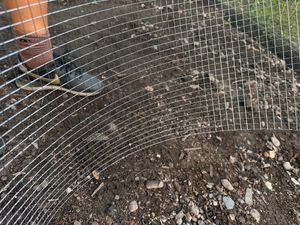 Volierendraht 1 x 25 Meter 12 x 12 mm Drahtgitter Verzinkt Drahtzaum Maschendraht Draht Voliere Kunden-Foto 5