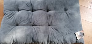 Palettenkissen Palettauflagen Sitzkissen Rückenkissen gesteppt 70x120 cm Taupe Kunden-Foto 6