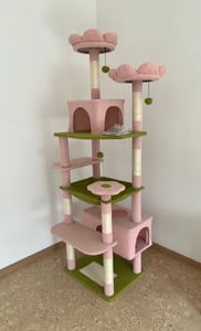 PAWZ Road Kratzbaum Grosse Katzen Stabil, 184 cm Kaktus kratzbaum Kunden-Foto 1