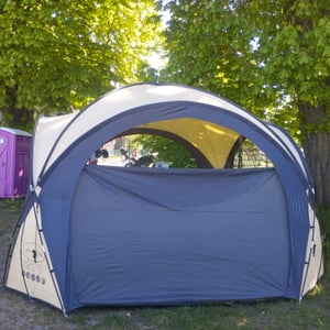 LAY-Z-SPA® Xtras Pavillon 390 x 390 x 255 cm Kunden-Foto 2