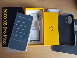 POCO X8 Pro Max, 17,4 cm (6.83"), 2772 x 1280 Pixel, 12 GB, 256 GB, 50 MP, Weiß Kunden-Foto 3