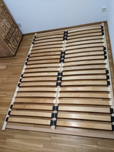 Lattenrost BASIC-FRAME 120x200cm für Bett I Hochwertiger Bettgestell 20 Gebogene Birken Kunden-Foto 2
