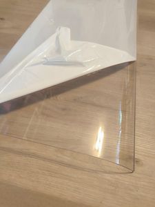 UISEBRT strieška na vchodové dvere 50×240 cm priehľadná - vchodová strieška z číreho PET, odolná proti poveternostným vplyvom s UV ochranou, jednoduchá inštalácia na balkón, okno alebo terasu Fotografia od zákazníka č. 2