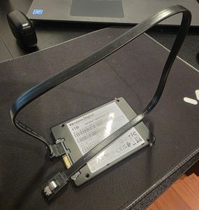 0,5m SATA 3 Kabel Schwarz von JAMEGA | S-ATA 6 Gb/s High Speed SSD HDD Laufwerk Kunden-Foto 1