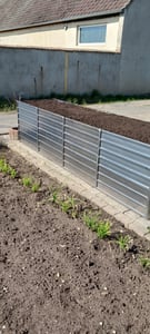vidaXL Hochbeet Rostig 100x40x45 cm Cortenstahl Kunden-Foto 6