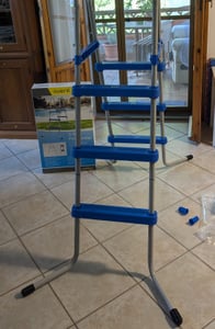 Drabinka basenowa 109 cm Zdjęcie produktu od klienta nr 1