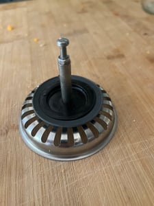 BLANCO 125555 Siebkörbchen 3,5 Zoll Exzenter Ø= 82 mm (24 Schlitze) VI Kunden-Foto 1