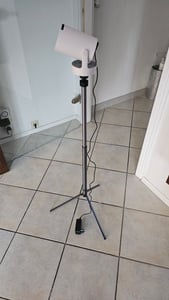 Statyw do projektora, stabilny, regulowany w zakresie 360°, stop aluminium, udźwig 10 kg, przenośny Zdjęcie produktu od klienta nr 1