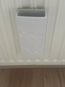 HOME STYLING COLLECTION Luftbefeuchter Wasserbehälter Wasserverdunster für Heizkörper mit BLUMENMOTIV Kunden-Foto 1