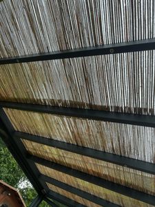 DE-COmmerce Sichtschutz CALAMA 200x500 (HxB) Bambus, Zaun, Bambuszaun, Balkon, Gartenzaun, Garten Terrasse Kunden-Foto 1