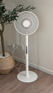 Xiaomi Smart Standing Fan Pro Slim kompakter Ventilator weiß mit Fernbedienung Kunden-Foto 2