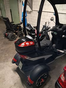 SEVICO Motorradkoffer Top Case Motorradcase Rollerkoffer Helmkoffer Roller Motorrad X4 Kunden-Foto 1