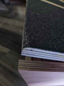 FunLife, tavola inclinata in legno della serie Alpine, con 5 livelli di regolazione (da 15° a 35°), antiscivolo, ideale per esercizi per i polpacci, il tendine d'Achille, lo yoga e il fitness Foto del cliente 2