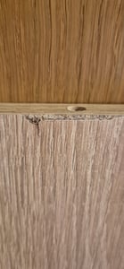 AKORD Furniture Factory SP0PSYSDABBIA001, Eiche, Garderobe, 1 Regale, 2 Tür(en), Matt, Drehtür Kunden-Foto 2