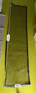 Insektenschutz Tür mit Magnetverschluss 210x100 cm Klettbefestigung Kunden-Foto 1