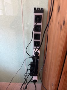 Kopp POWERversal, 1,4 m, Drinnen, Typ F, Schwarz, Silber, 10 AC-Ausgänge, 3600 W Kunden-Foto 1