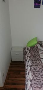 STIV Möbel | Szafka nocna Biały Mat 40x59 cm | 2 szuflady i 1 otwarta półka | Nowoczesna szafka do sypialni Zdjęcie produktu od klienta nr 6