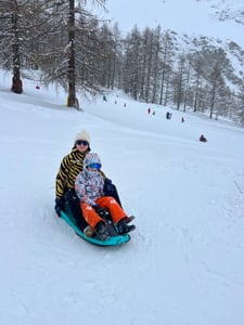 Gizmo Riders Galactus, Schneerennfahrer, Blau, Polyethylen, Einfarbig, 3 Jahr(e), 2 Sitz(e) Kunden-Foto 1