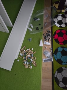 Drehtürenschrank SOLO 4D2S, Schlafzimmer, Kleiderschrank Schrank 120 cm Weiß/Weiß, viertürig, zwei Schubladen, grifflos Kunden-Foto 2