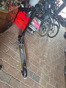 Elektro Scooter mit Straßenzulassung ABE E-Scooter 20 km/h Aluminium Elektroroller eKFV Zulassung Faltbar Roller EScooter - schwarz Kunden-Foto 2