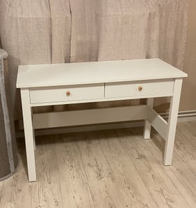 Livarno Home Konsole Beistelltisch Schreibtisch Stockholm mit zwei Schubladen Kunden-Foto 1