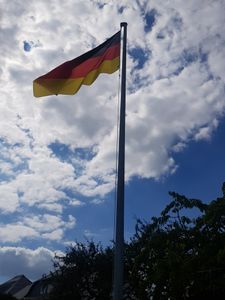 PHENO FLAGS Niemcy Flaga 250 x 150 cm Niemiecka flaga na maszt z 2 oczkami Zdjęcie produktu od klienta nr 1