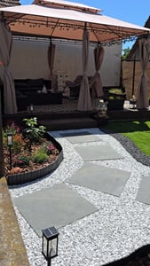 Casaria Gazebo Topas Padiglione 3x4m in Metallo Foto del cliente 1