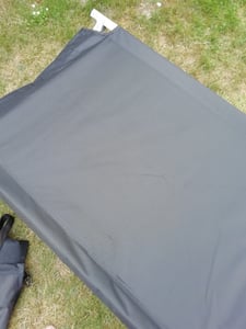 Linder Exclusiv Campingbett MC372161G Feldbett – faltbares 190x62 cm aus Stahl – leicht, kompakt & belastbar bis 120 kg & Tragetasche Kunden-Foto 3