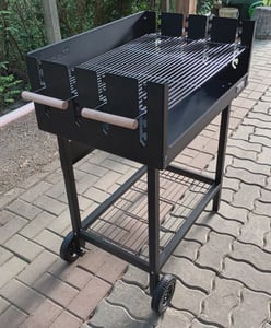 Rechteckiger Grill für Profis Master Grill Mg648 Kunden-Foto 3