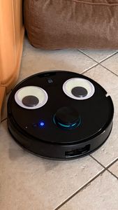 Robot aspirapolvere a secco TU20UL 8000 Pa di potenza di aspirazione, robot aspirapolvere con stazione di aspirazione 4L, 200min, rilevamento laser degli ostacoli supportato da AI Foto del cliente 13