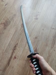 Katana meč Samurajský meč černý - Katana meč Ocelový meč s pochvou a stojanem pro dekoraci jako dárek POSLEDNÍ SAMURAJSKÝ MEČ SW-319 Fotografie od zákazníka č. 1