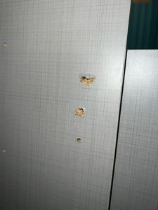Kleiderschrank Taiga Drehtürenschrank 225x58x210cm weiß 9-türig Kunden-Foto 1